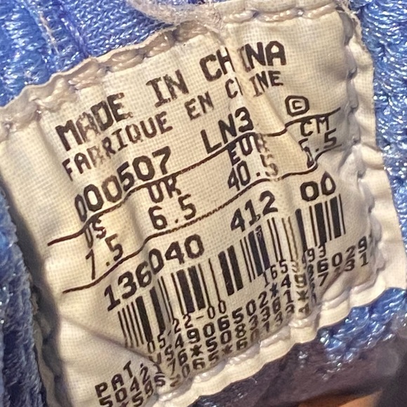 VINTAGE Air Jordan Trunner LX Obsidian Blue 2000 size 9 womens OG shoes - Picture 9 of 9